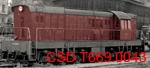 MTB Model NCSDT669.0043 - N - Diesellok T 669.0043, CSD, Ep. III